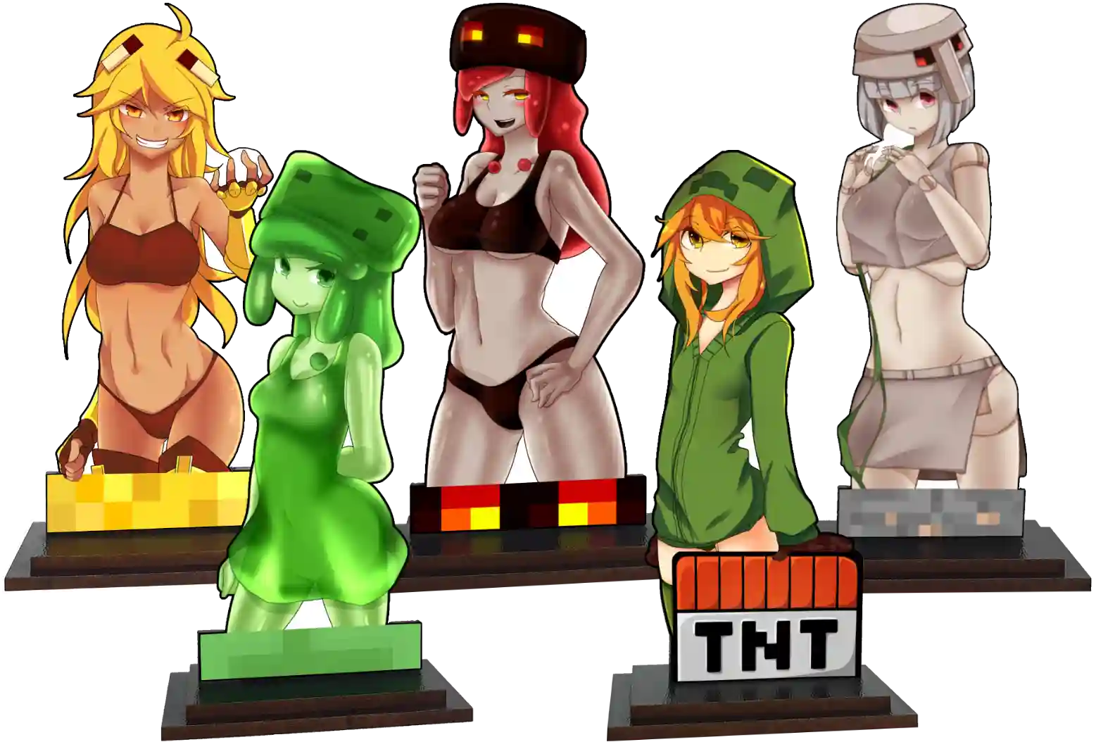 ToataColectia-Figurine Minecraft anime