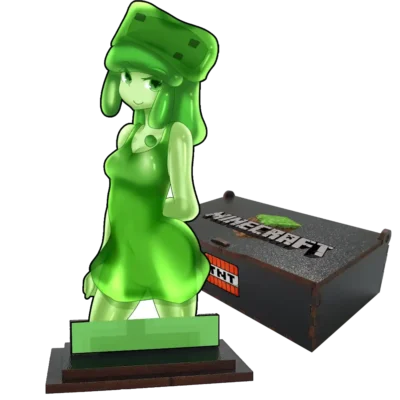 Figurina Minecraft Anime Slime Girl