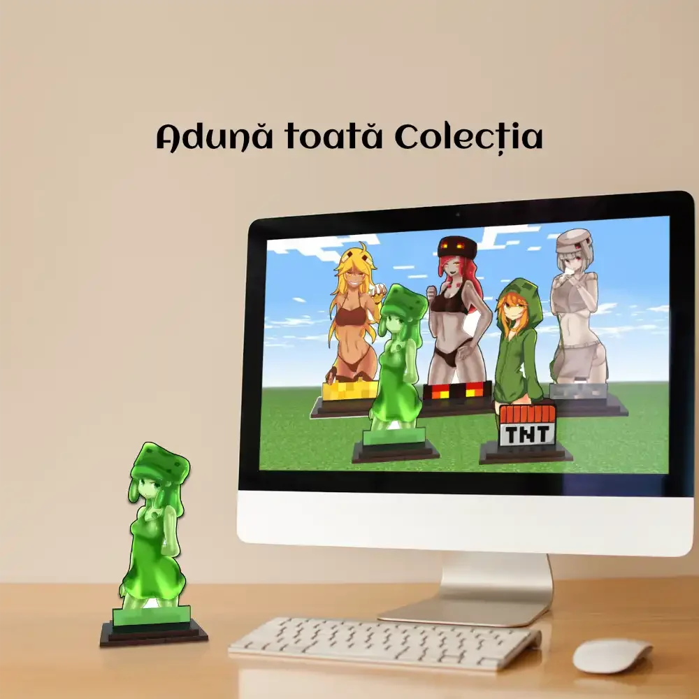 figurine-minecraft-anime-2T34 Figurina Slime Girl Colectie