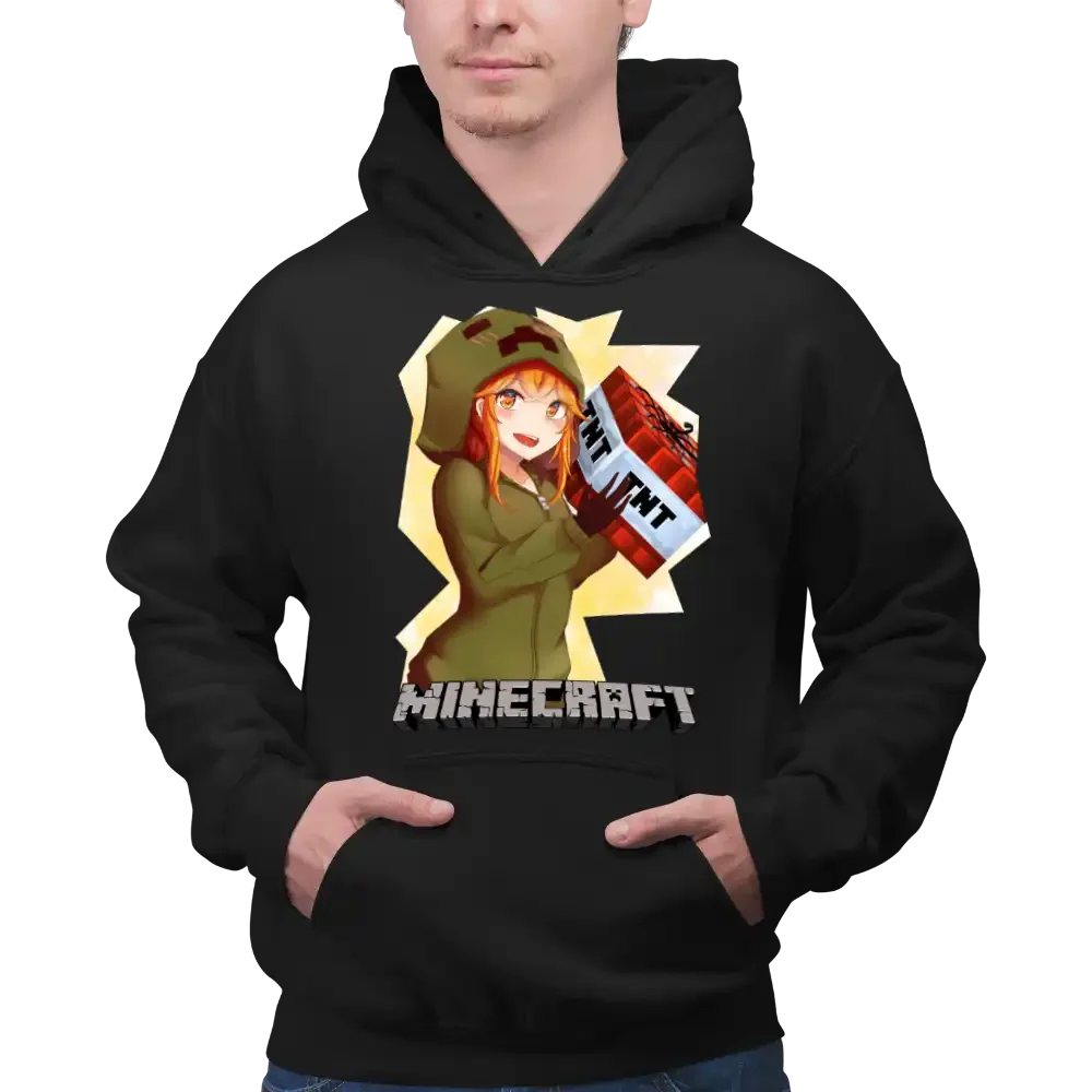 Hanorac Minecraft Anime Creeper Barbati