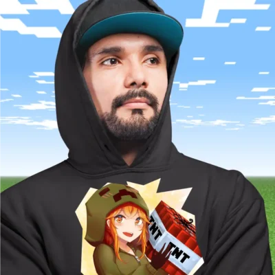 Hanorac Minecraft Anime Barbati