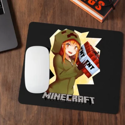 Mousepad Minecraft Anime Creeper