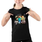 Tricou Minecraft Planet House Fete