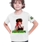 Tricou Minecraft Anime