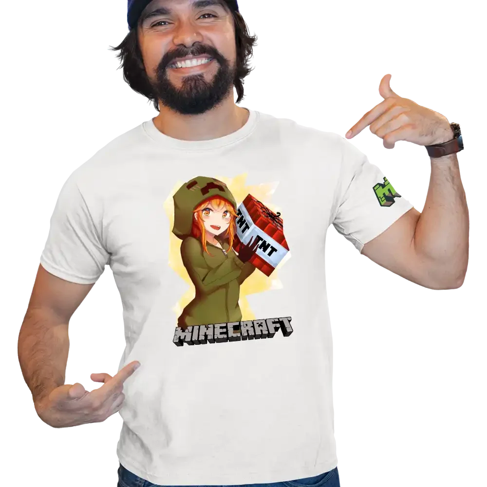 tricou-minecraft-anime-31w2T50 Tricou Minecraft Anime