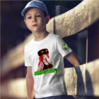 Tricou Minecraft Anime Baieti