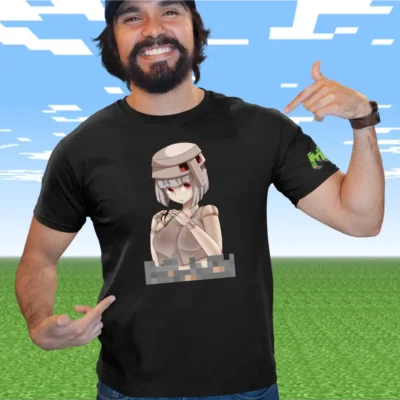 Tricou Minecraft Anime Barbati