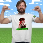 Tricou Minecraft Anime Barbati