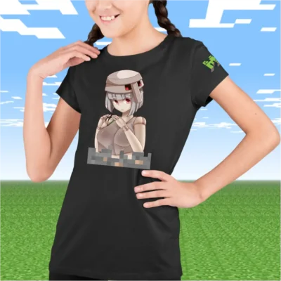 Tricou Minecraft Anime Fete