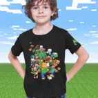 Tricou Minecraft Baieti