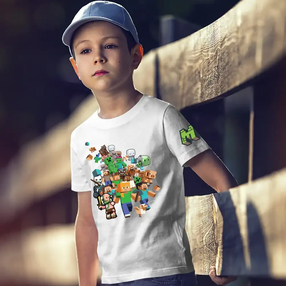 tricou-minecraft-baieti-16w2T54 Tricou Minecraft Baieti