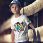 Tricou Minecraft Baieti