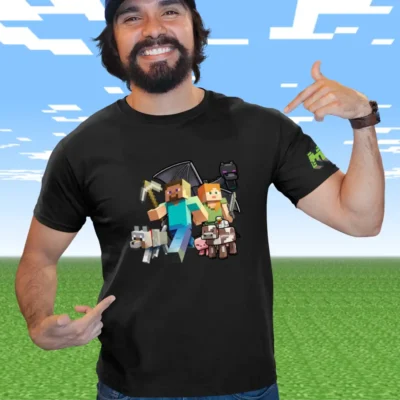 Tricou Minecraft Barbati