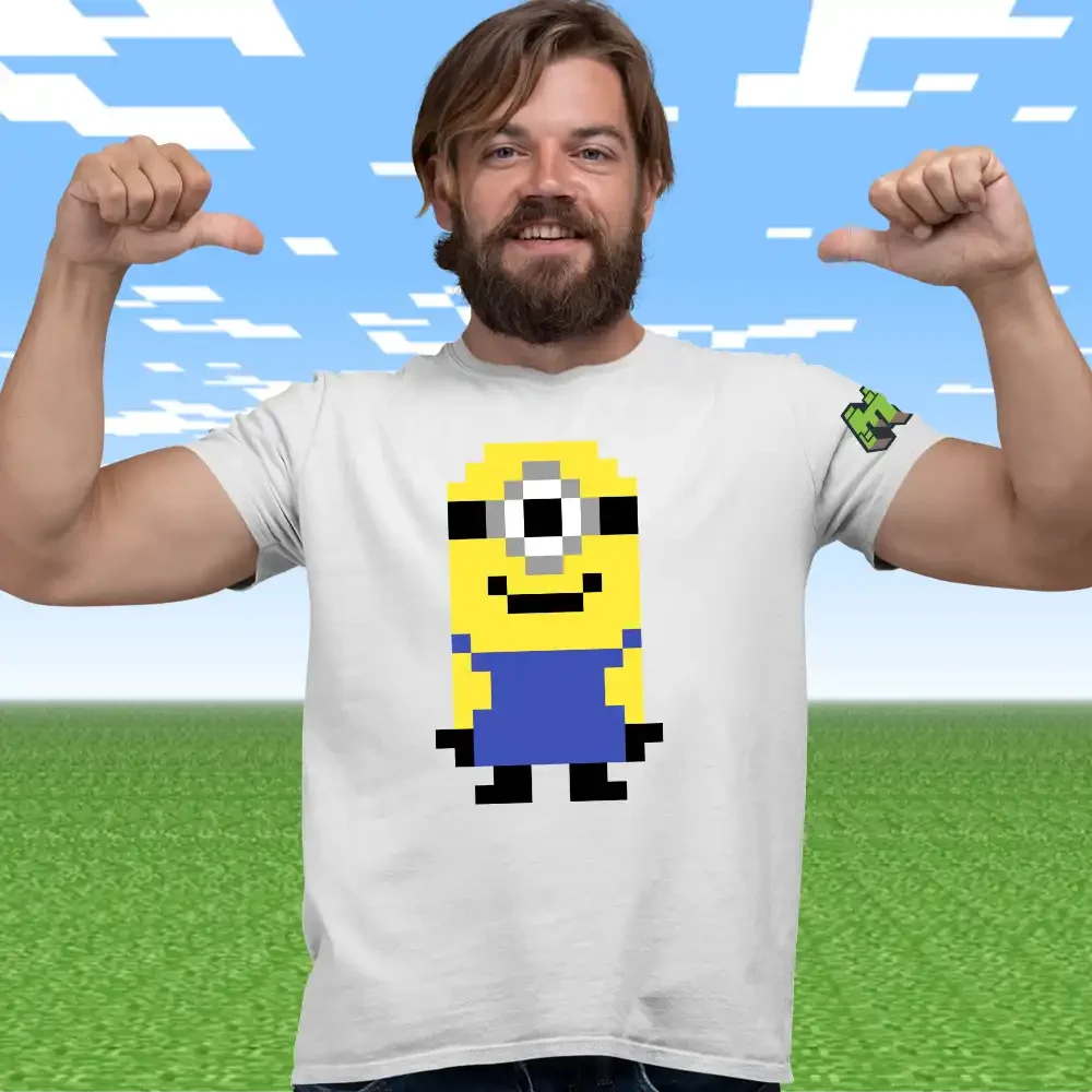 tricou-minecraft-barbati-32w2T53 Tricou Minecraft Barbati