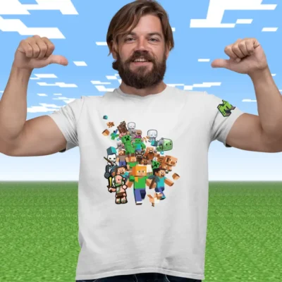 Tricou Minecraft Barbati