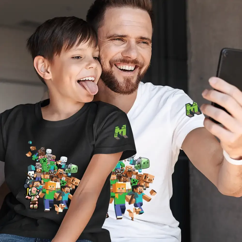 tricou-minecraft-copii-17w2T54 Tricou Minecraft Copii