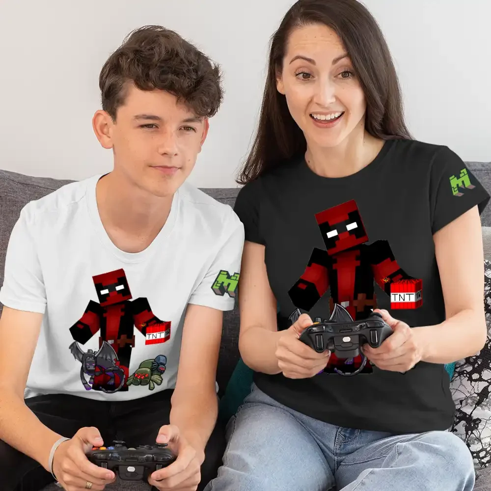 tricou-minecraft-dama-41w2T52 Tricou Minecraft Dama