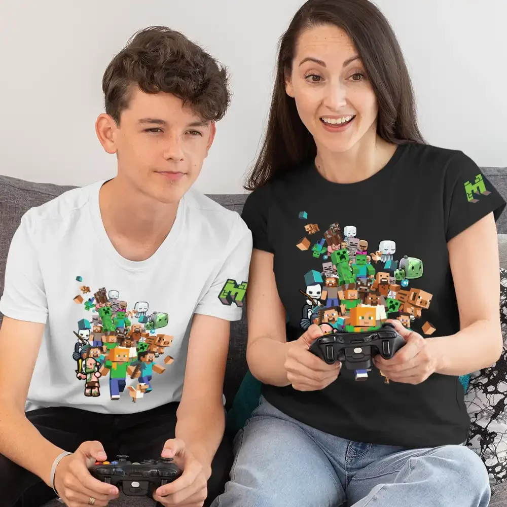 tricou-minecraft-dama-41w2T54 Tricou Minecraft Dama