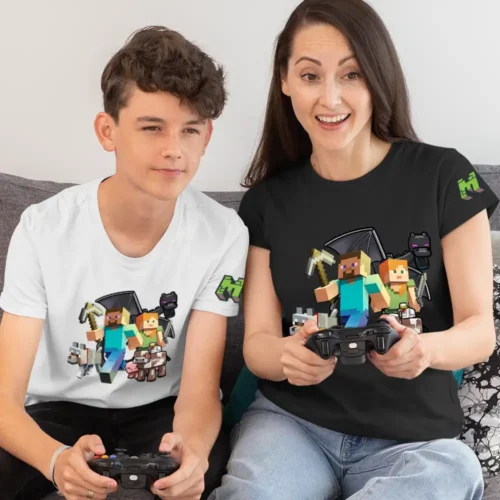 Tricou Minecraft Dama