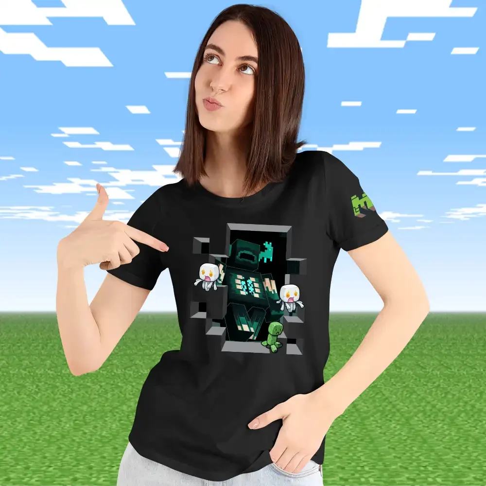 tricou-minecraft-femei-36w2T51 Tricou Minecraft Femei
