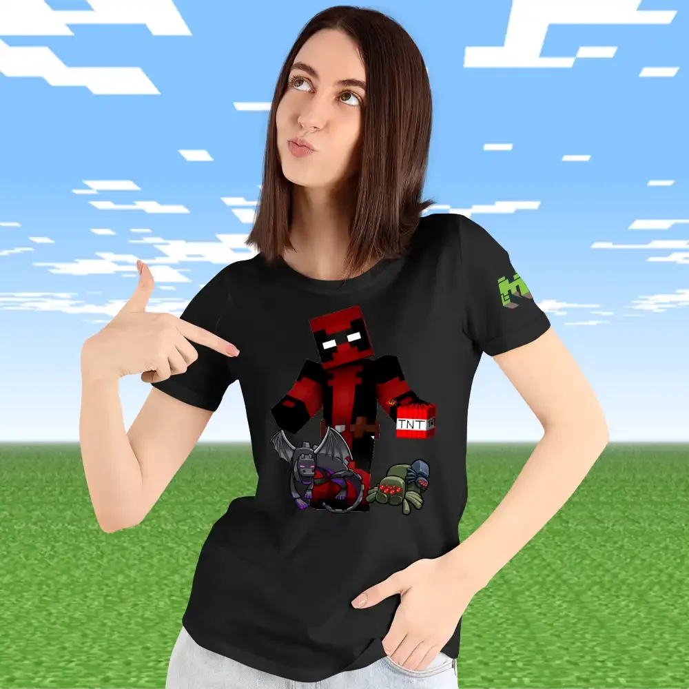 tricou-minecraft-femei-36w2T52 Tricou Minecraft Femei