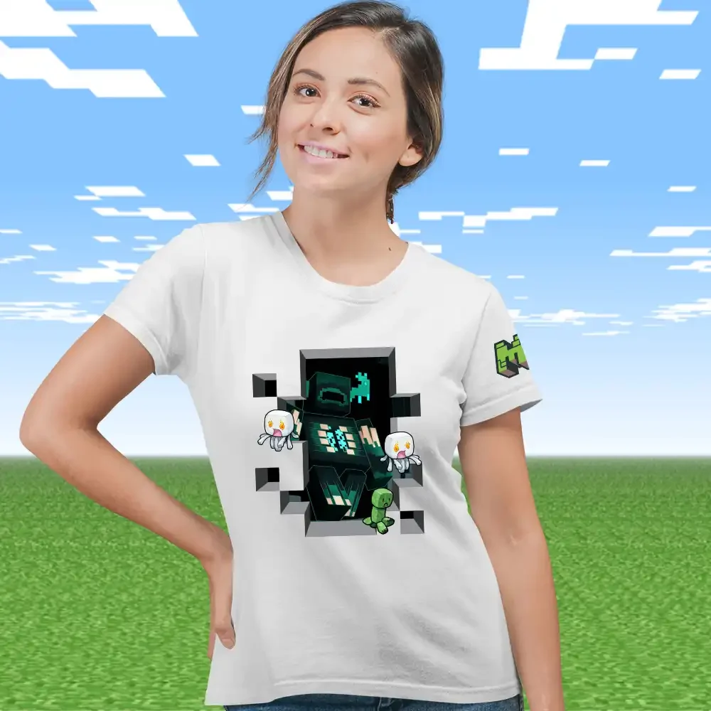 tricou-minecraft-femei-40w2T51 Tricou Minecraft Femei