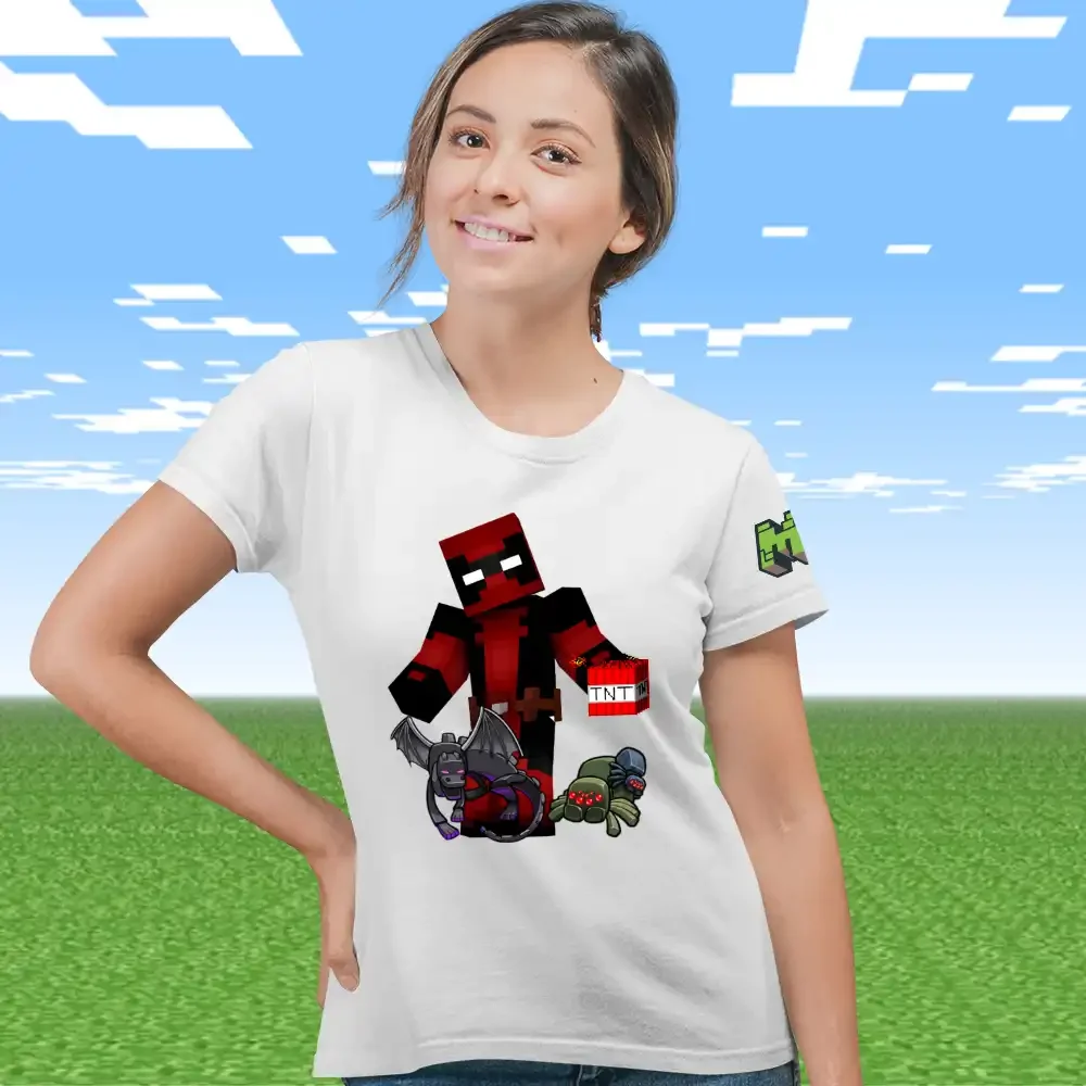 tricou-minecraft-femei-40w2T52 Tricou Minecraft Femei