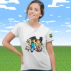 Tricou Minecraft Femei