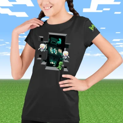 Tricou Minecraft Fete