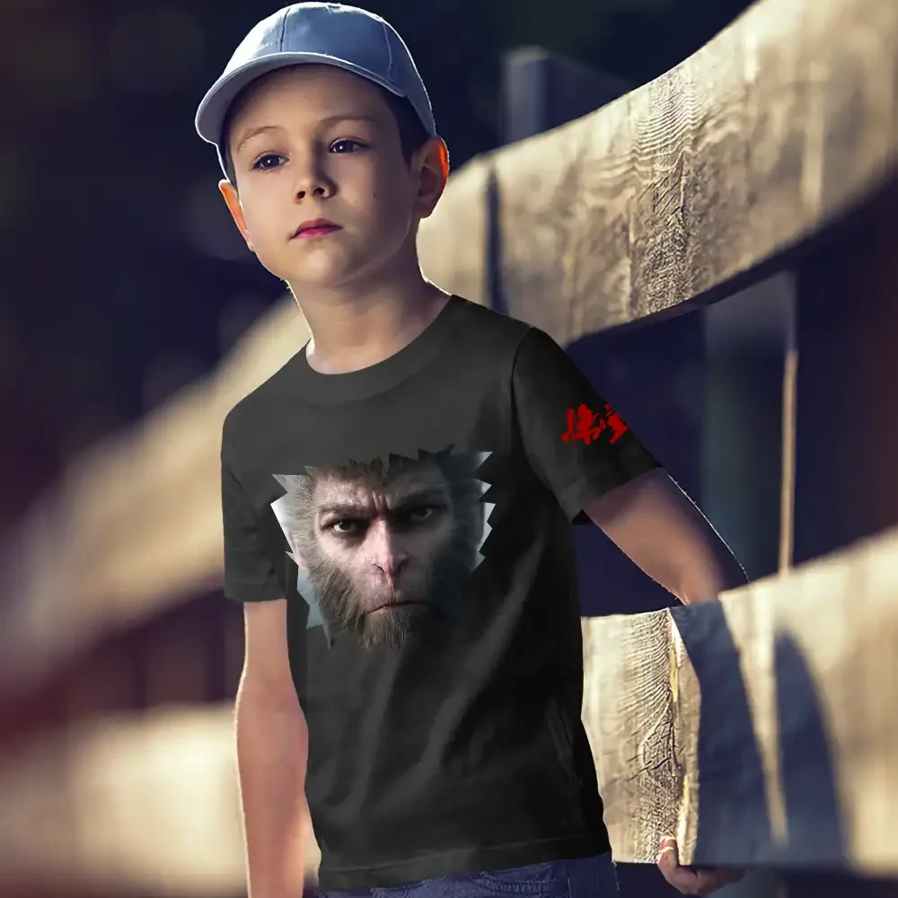 tricou-wukong-11w2T65 Tricou Wukong Warrior Baieti