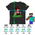 Tricouri Minecraft Anime