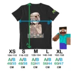 Tricouri Minecraft Anime