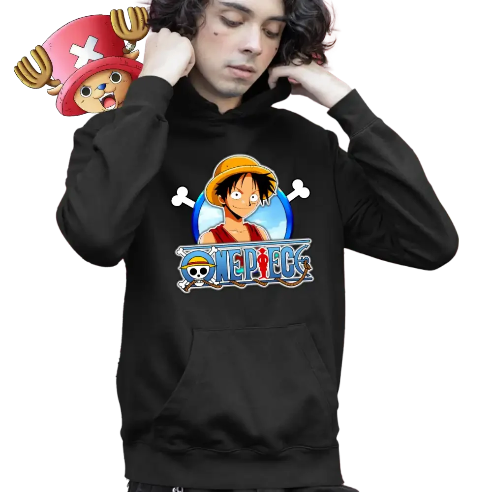 hanorac-one-piece-51w2T79 Hanorac One Piece Luffy Baieti