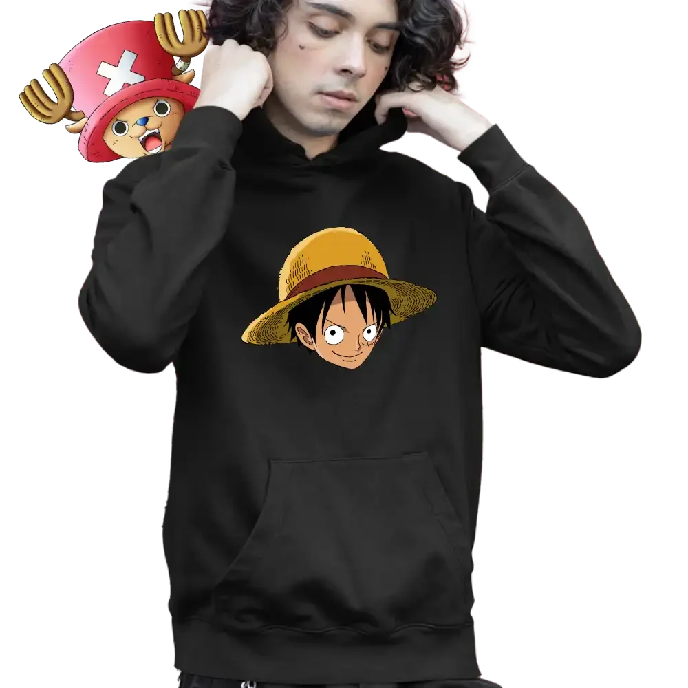hanorac-one-piece-51w2T81 Hanorac One Piece Luffy Hat Baieti