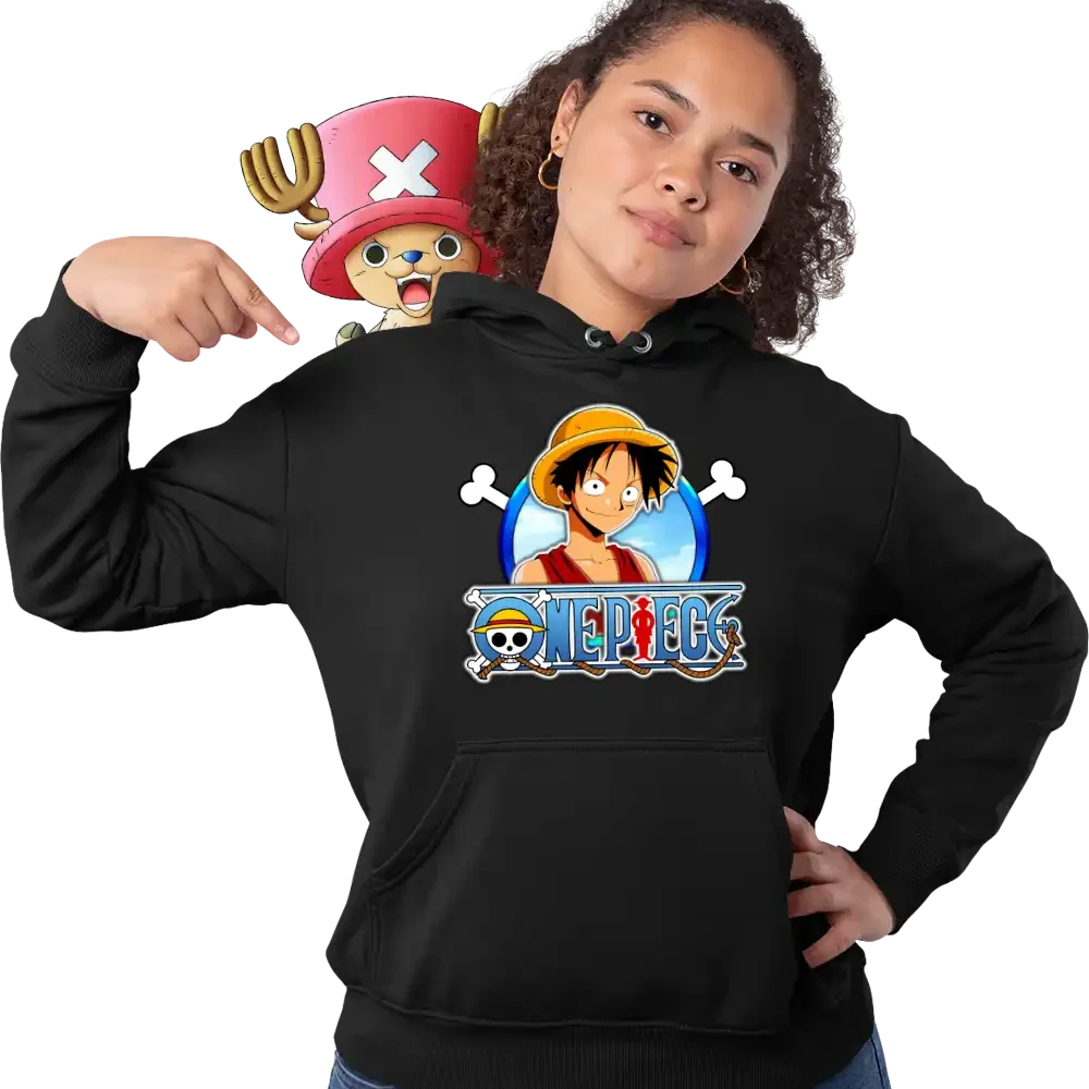 hanorac-one-piece-75w2T79 Hanorac One Piece Luffy Femei