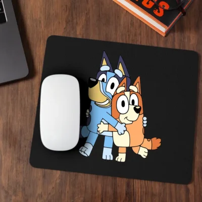 Mousepad Bluey Bingo Hugging