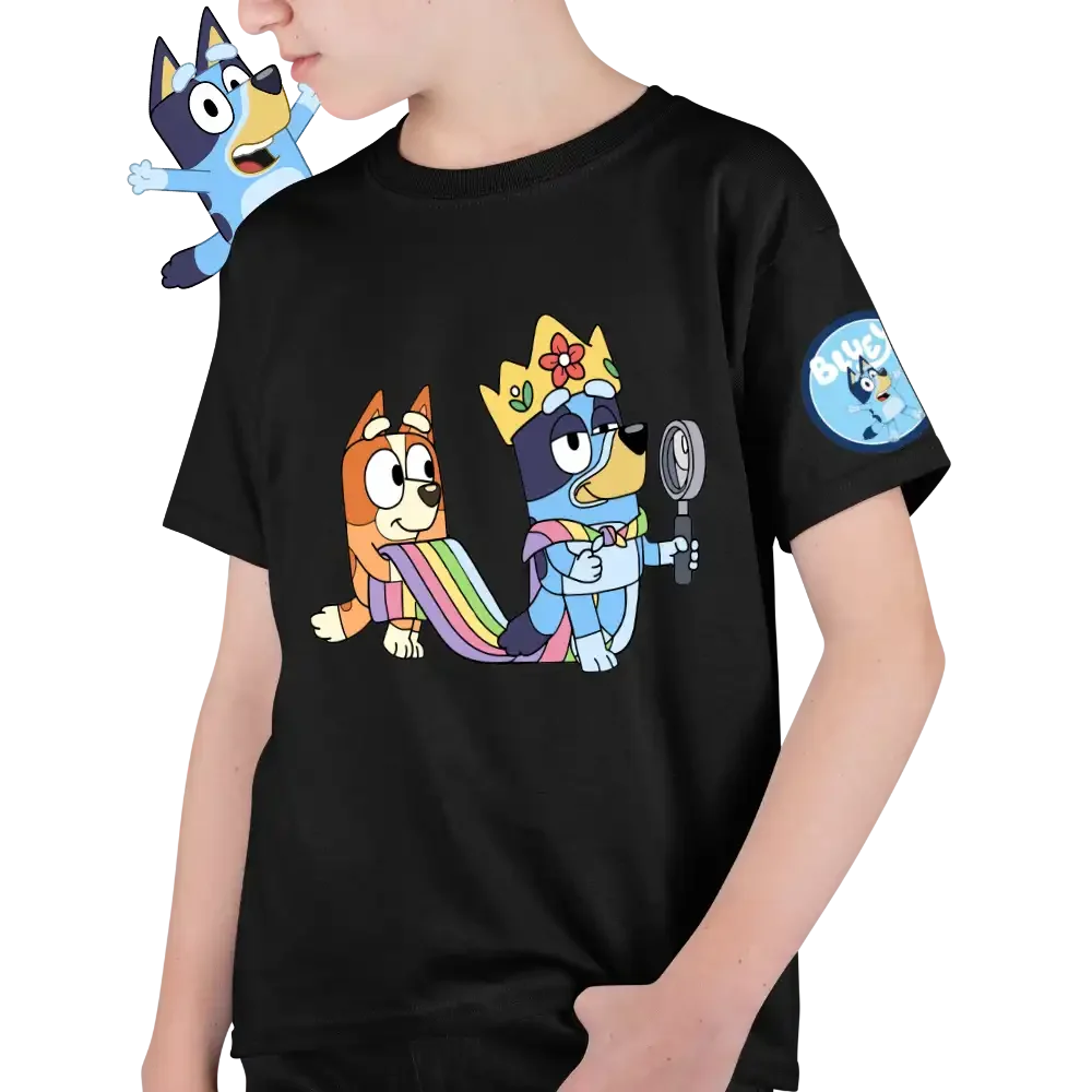 Tricou Bluey King Baieti