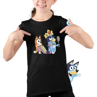 Tricou Bluey King Fete