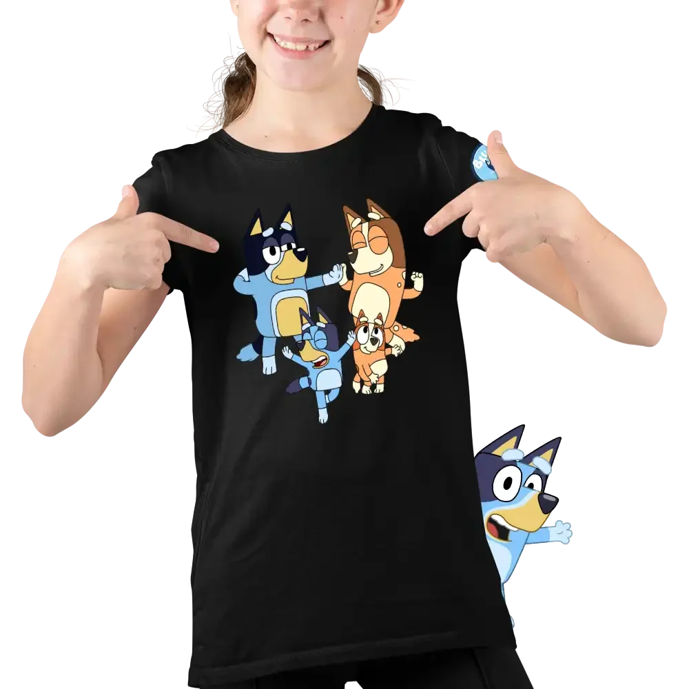 Tricou Bluey Dance Fete