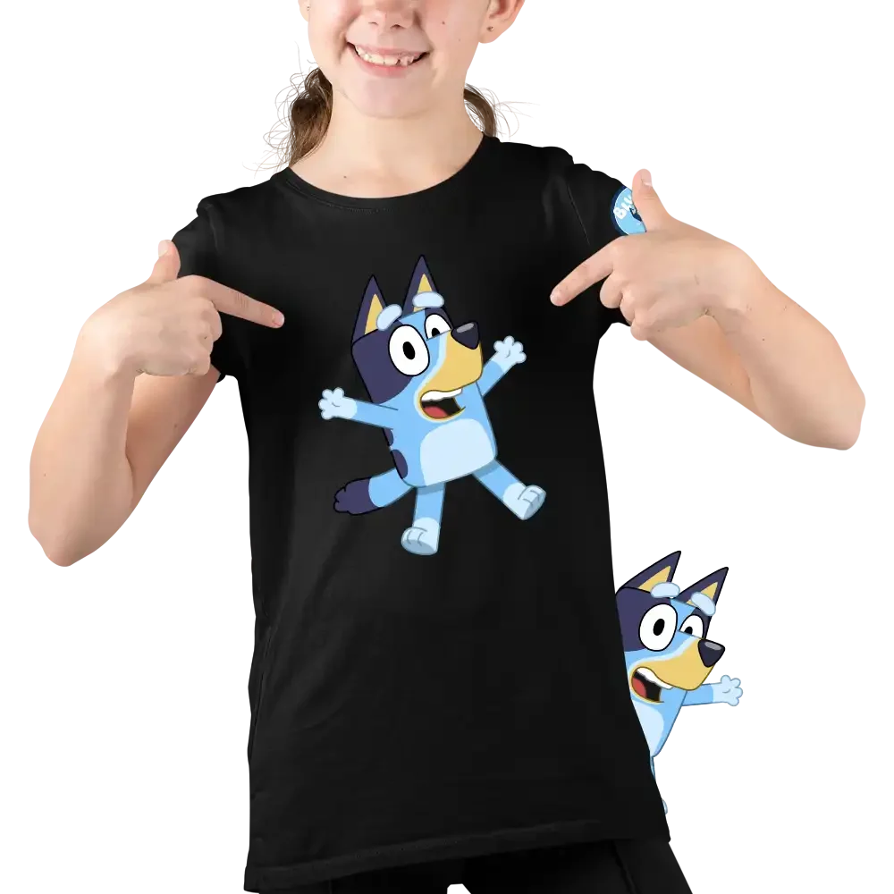 Tricou Bluey Happy Fete