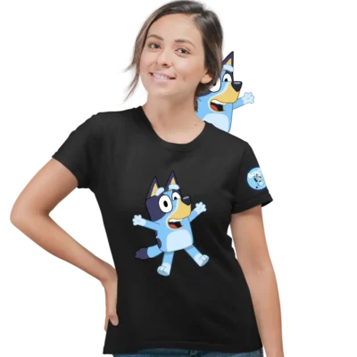 Tricou Bluey Happy Femei