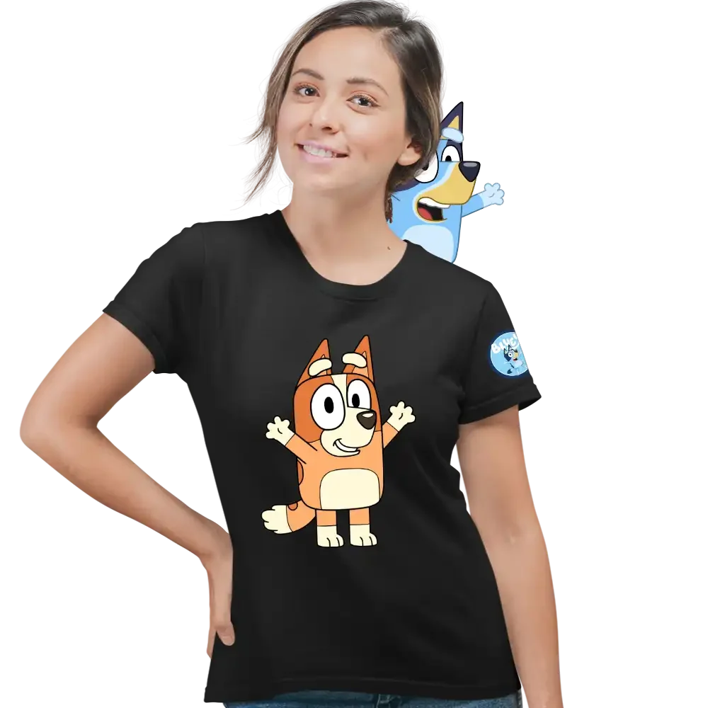 tricou-bluey-35w2T97 Tricou Bluey Bingo Femei