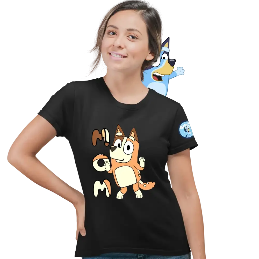 Tricou Bluey Mom Femei