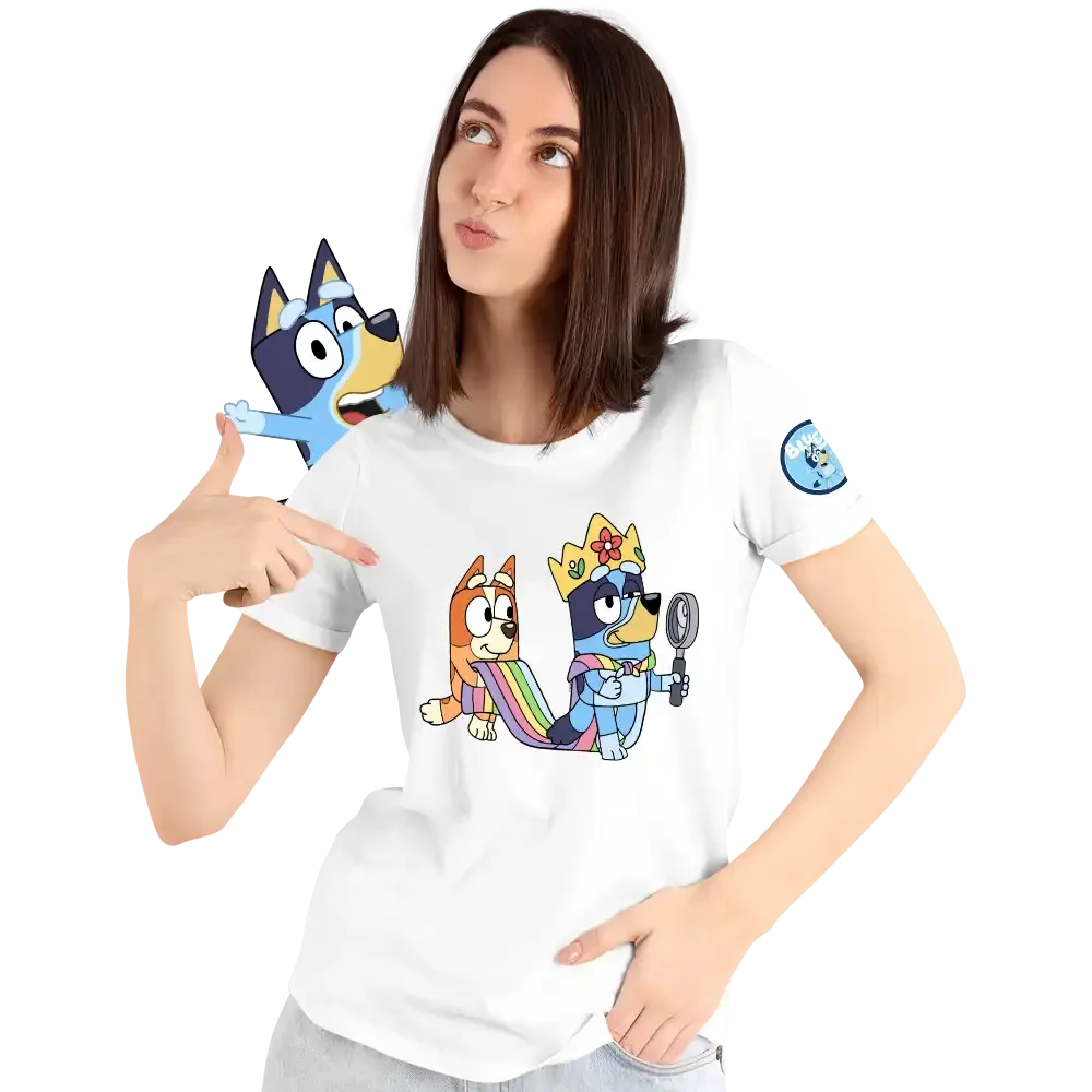 tricou-bluey-39w2T100 Tricou Bluey