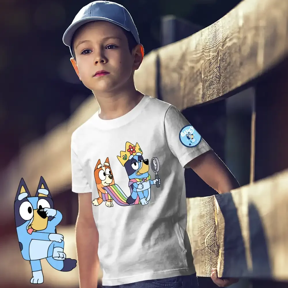 tricou-bluey-baieti-16w2T100 Tricou Bluey Baieti