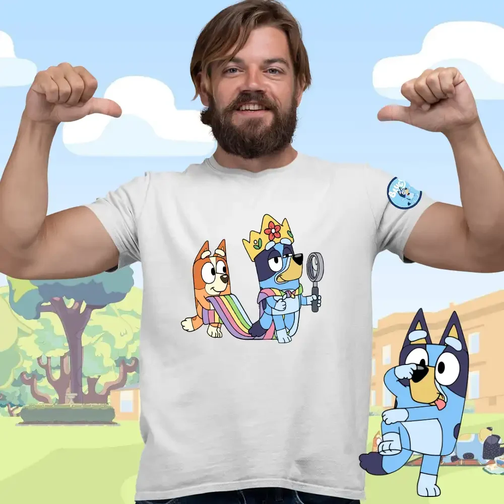 tricou-bluey-barbati-32w2T100 Tricou Bluey Barbati