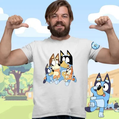 Tricou Bluey Barbati