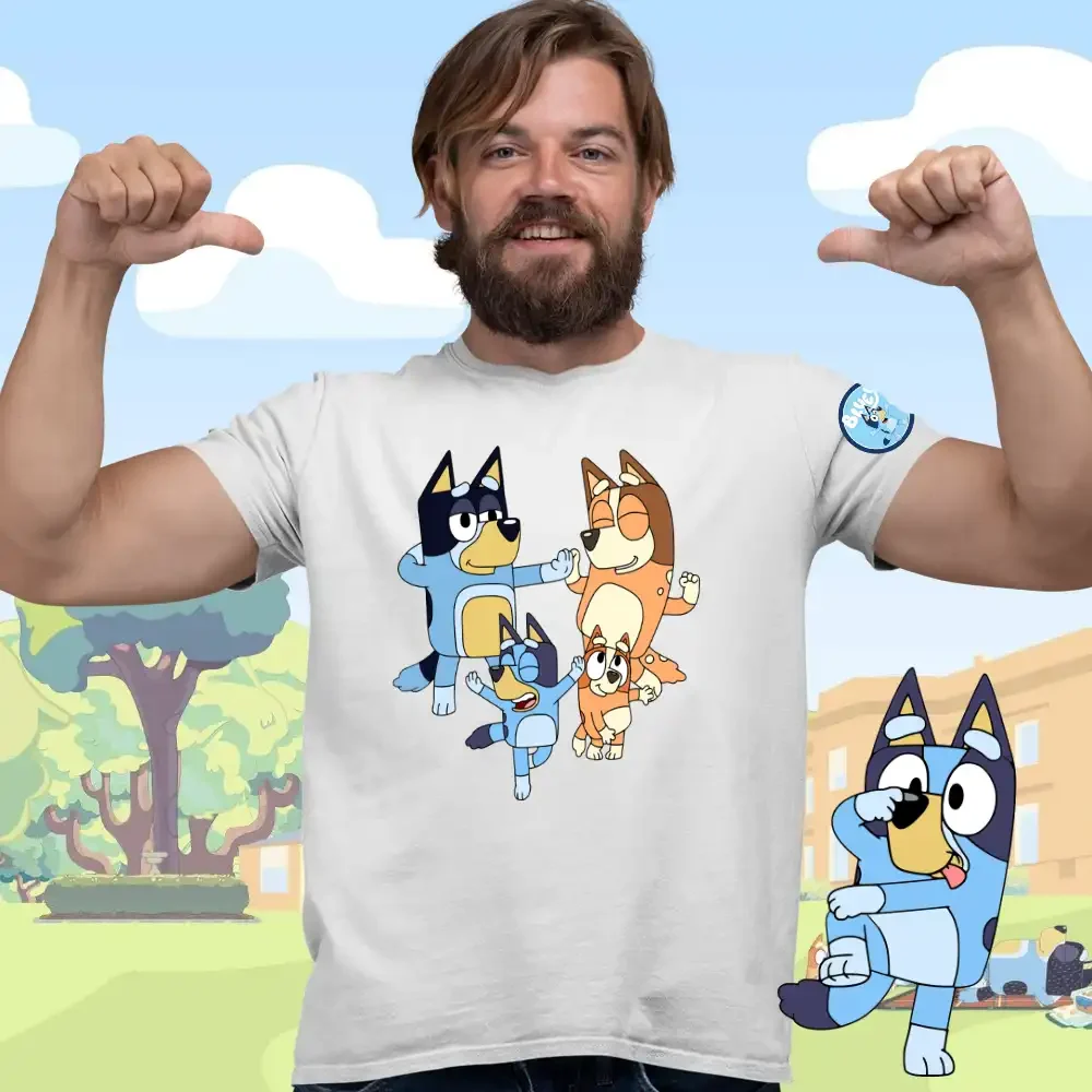 tricou-bluey-barbati-32w2T104 Tricou Bluey Barbati