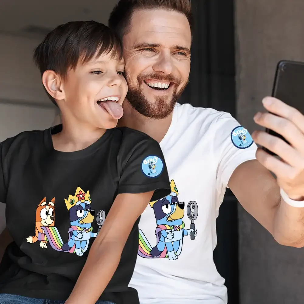 tricou-bluey-copii-17w2T100 Tricou Bluey Copii