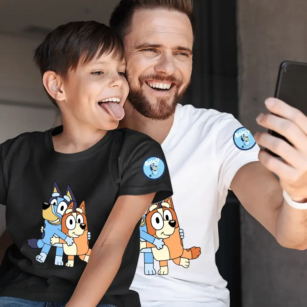 tricou-bluey-copii-17w2T101 Tricou Bluey Copii